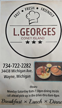 L George's Coney Island City of Wayne menu 4
